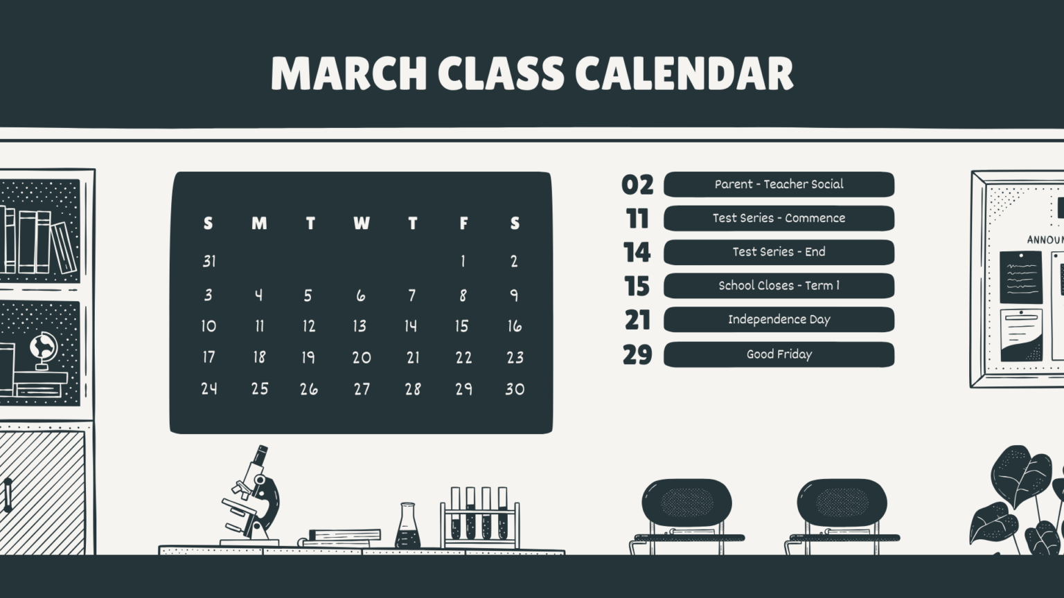 March